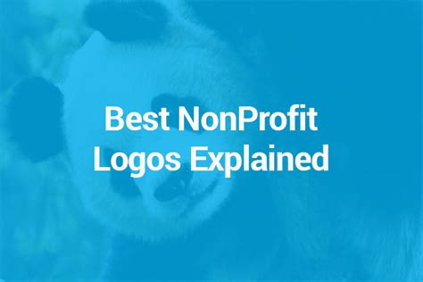 Best NonProfit Logos Explained .